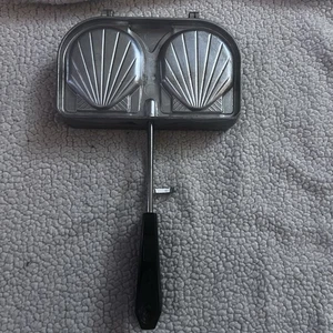 Seltene Vintage Madeleine Kekspresse Made in France S.E.F.A.M.A. 14" Presse 8"X5" - Bild 1 von 8