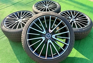 MERCEDES BENZ S CLASS S580  S550 20 INCH STAGGERED AMG OE STYLE RIMS TIRES NEW - Picture 1 of 9
