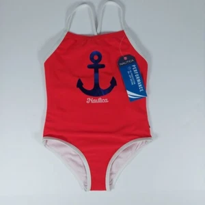 Girl’s Size 3T - NAUTICA Anchor one piece swimwear - Picture 1 of 4