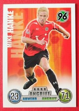 TOPPS Mike Hanke Hannover 96 Bundesliga 2008/09 Match Attax Trading Card
