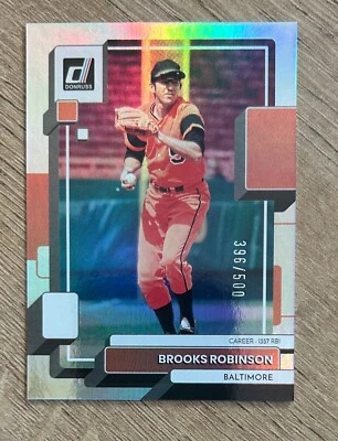 Brooks Robinson 2022 Panini Donruss Career Stat Line/500 Baltimore Orioles Foto 1 de 2