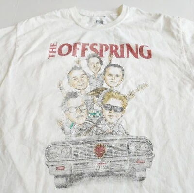 Camiseta The Offspring Gráfica M/L Blanco Algodón Goodie Dos Mangas Manga Corta  Foto 1 de 4