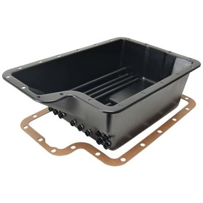 Derale 14208 For Ford E4OD; 4R100; 5R110 & 5R110W Transmission Cooling Pan Steel - Image 1 of 3