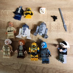 LEGO Star Wars Lot Rebel R2D2 Obi-Wan Katan Etc