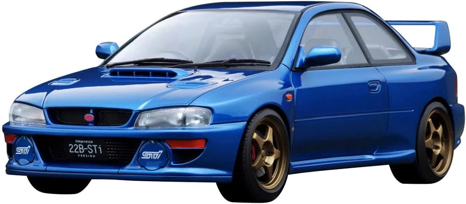 ignition model 1/18 Subaru Impreza 22B-STi Version (GC8 Custom) IG3668 Blue Car