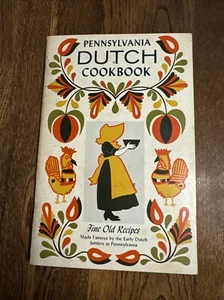Vintage Pennsylvania Dutch Cookbook Fine Old Recipes Settlers PA - Picture 1 of 9