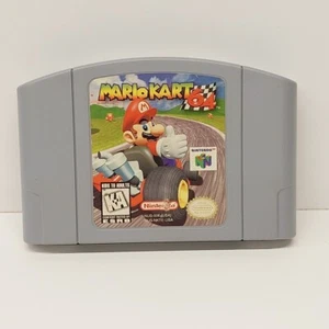 Mario Kart 64 (Nintendo 64) N64 Authentic Cartridge Tested Free Shipping - Picture 1 of 8