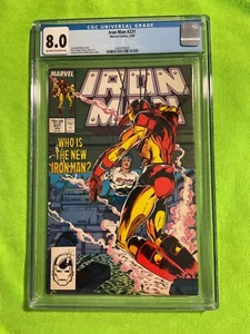 Marvel Iron Man #231 1988 CGC 8,0 - Imagen 1 de 2