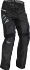 FLY RACING PATROL OVER-BOOT PANTS BLACK/WHITE SZ 40 376-64040