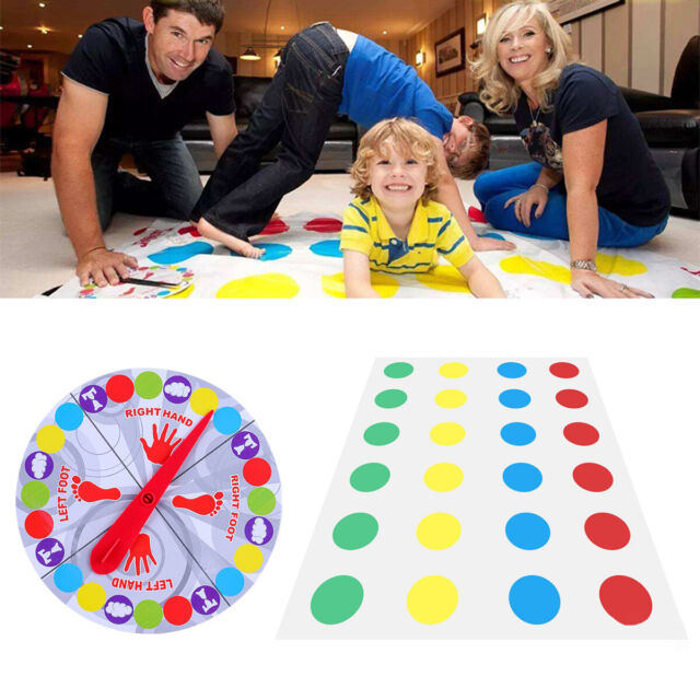 Fun Lndoor And Outdoor Twister Game Classic Board Game Twist Children's  Body Adult Sports Interactive Family Friends Party Toys