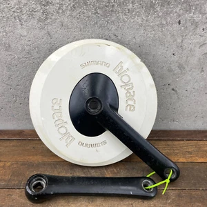 Diamond Back Formula One Crank Set Old School BMX   F1 Biopace Shimano 165 mm A2 - Picture 1 of 12