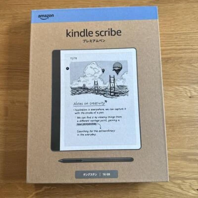 Amazon Kindle Scribe Notebook with Premium Pen 16GB  Tungsten  / 2024 - Image 1 of 4