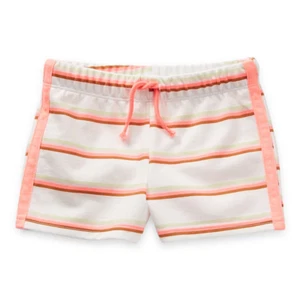 Little Girl's Pull-on-Short | Okie Dokie | Polar Bear Strip | Size 6 | New - Picture 1 of 5