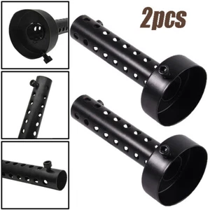 2Pcs 60mm For Motorcycle Exhaust Can Muffler Insert Baffle DB Killer Silencer - Picture 1 of 12