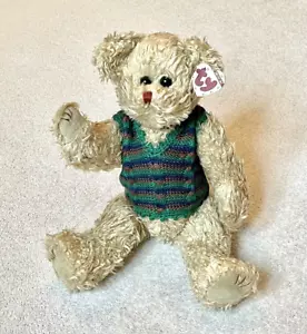 GROVER GOLD vintage TY Collectible teddy bear Attic Treasures soft toy gift - Picture 1 of 8