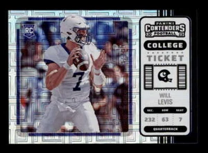 WILL LEVIS 2023 CHRONICLES CONTEDERS DRAFT PICKS #2 ROOKIE BLUE #97/99 BD9179 - Picture 1 of 1