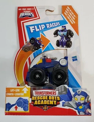 TRANSFORMERS WHIRL THE FLIGHT-BOT FLIP RACERS RESCUE BOTS MOSC PLAYSKOOL 2018 - Image 1 of 4