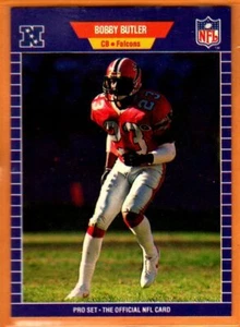 BOBBY BUTLER(ATLANTA FALCONS)1989 PRO SET FOOTBALL CARD - Picture 1 of 1
