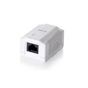Base teléfono CAT.6 SUPERFICIE, RJ-45, 8p/8c, 54x39x29mm - Imagen 1 de 1