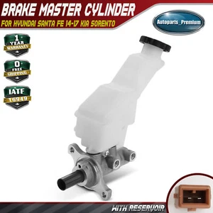 Brake Master Cylinder w/ Reservoir for Hyundai Santa Fe 14-17 Kia Sorento 2014 - Picture 1 of 8