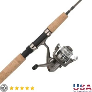 Micro Series Fishing Rod Reel Combo Ultra Light Spinning Panfish Trout Crappie - Picture 1 of 5