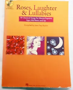 Roses, Laughter and Lullabies - 18 Classical Songs for Mezzo-Soprano with CD - Picture 1 of 4