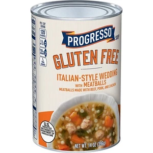 Progresso Gluten Free Wedding Soup With Meatballs 🍲 14 oz. (Pack of 2) - Picture 1 of 2