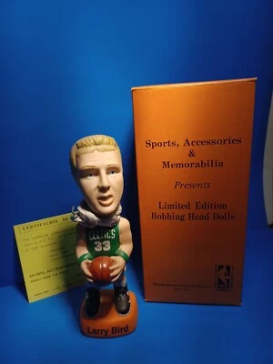 CABEZA BOBBING LARRY BIRD SAMS #591 / 1500 con certificado + CAJA Foto 1 de 4