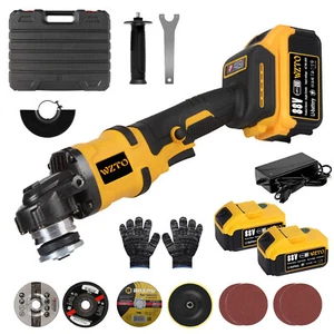 Amoladora angular 125 mm batería amoladora de corte amoladora Flex con 2 baterías DE - Imagen 1 de 12