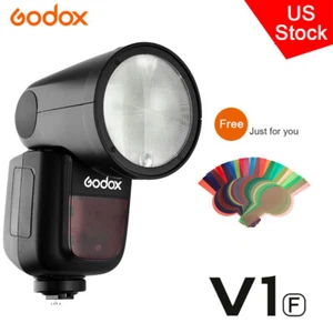 US Godox V1-F 2.4G TTL HSS Camera Flash Speedlite For Fujifilm X-T2 T20 T3 T30 - Picture 1 of 12