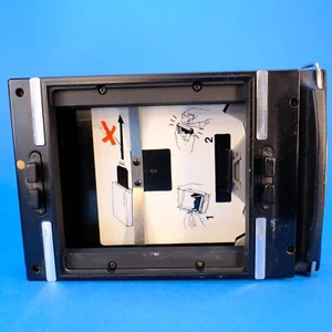 Mamiya? Soporte posterior de película Polaroid, roto, para repuestos/refuncionamiento - Imagen 1 de 6