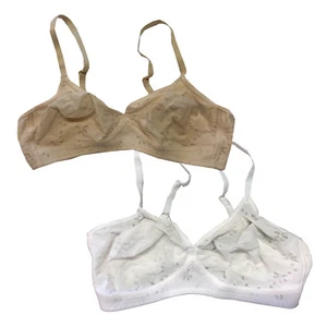 Triumph Cotton Flower N Women's Bra Cotton Ironless Soft Bra NEW - Picture 1 of 3