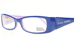 Vivienne Westwood VW03302 Blue Pink Acetate Designer Luxury Italy Eyeglasses 53m - Picture 1 of 9