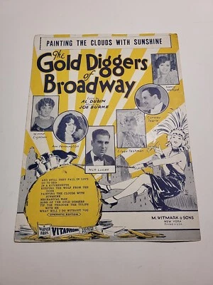 Partituras de The Gold Diggers Of Broadway - 1929 Foto 1 de 4