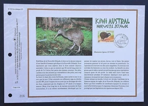Feuillet CEF 1er jour 1523 2000 Nature Kiwi Austral Nouvelle Zélande - Imagen 1 de 1