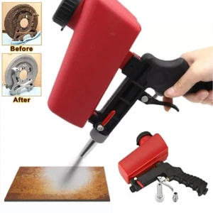 NEW Portable Handheld Air Compressor Speed Sand Gun Blaster Sand Blasting 1/4 in - Picture 1 of 12