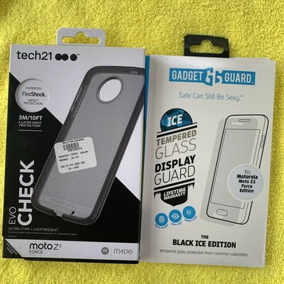 Tech21 Evo Check Ultra Slim Drop Protection Case - Motorola Moto Z2 Force - Image 1 of 2