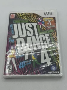 Just Dance 4 Nintendo Wii Game Plays On Nintendo Brand New Sealed - Picture 1 of 2