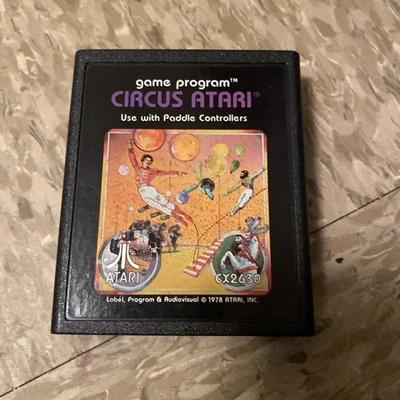 Circus Atari (Atari 2600, 1980) Cart Only - Image 1 of 2