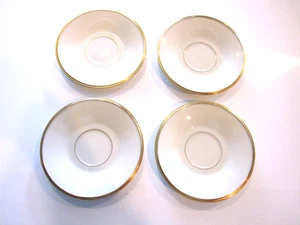 MENGE 4 LENOX EWIGE TEETASSENTELLER - 6" - GOLDRAND - KEINE DELLEN CHIPS ETC. - Bild 1 von 3