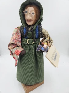 Hilda, Ol West Frau Quilter - Charnet 20" Kunst Puppe Figur Handarbeit Handwerker - Bild 1 von 12