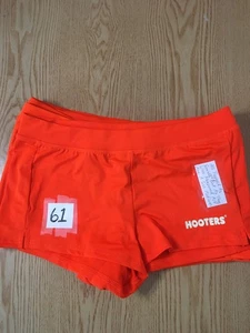 B20 {61} New Sexy Hooters Girl Uniform Shorts Tagged Small But Measure as Medium - Picture 1 of 7