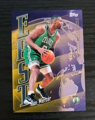 1998 Topps East/West Ron Mercer Eddie Jones #EW16 - Image 1 of 2