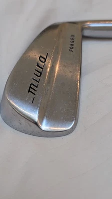Miura Tournament Blade Forged 3 Iron Retro Script True TT Dynamic Gold SST Pured - Image 1 of 4