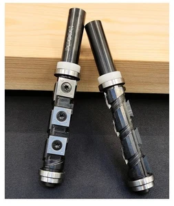 Broca enrutadora de doble rodamiento espiral al ras - vástago de 1/2" para madera/MDF/madera contrachapada - Imagen 1 de 7