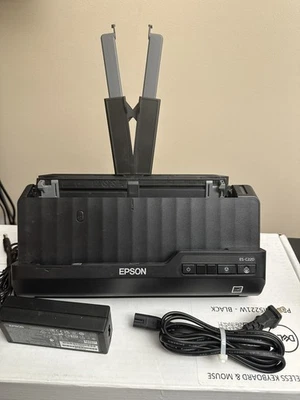 Epson WorkForce ES-C220 Compact Desktop Document Scanner Lightly Used. - Image 1 of 4