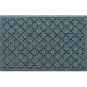 Waterhog Cordova 23 pulgadas X 35 in. Alfombrilla de puerta interior exterior de poliéster PET piedra azul - Imagen 1 de 6