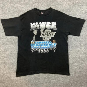 Vintage LA Kings Conference Champions Shirt 1993 Starter NHL Los Angeles XL USA - Picture 1 of 9