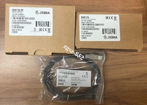 Zebra DS8178 BARCODE CORDLESS BLUETOOTH SCANNER CRADLE USB POWER Zebra Brand New - Picture 1 of 3