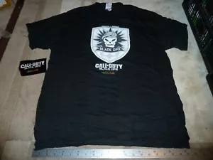 XBOX LIVE CALL OF DUTY BLACK OPS T-SHIRT BRAND NEW! PROMOTIONAL PROMO Mens Large - Picture 1 of 2
